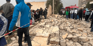 وفاة ثلاثة تلاميذ إثر سقوط جزء من جدار بالمعهد الثانوي بالمزونة