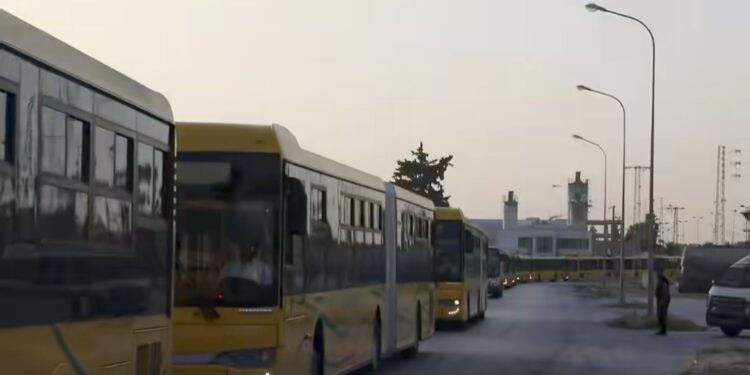 تونس تتسلم 189 حافلة جديدة من الصين