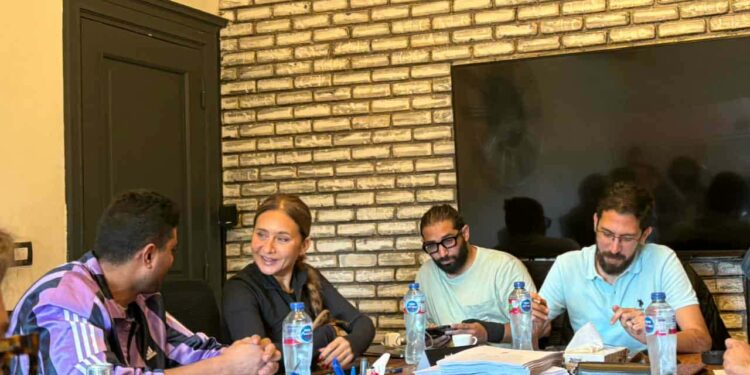 رمضان 2026.. نيللي كريم وشريف سلامة ينتهيان من تحضيرات مسلسل “أنا”